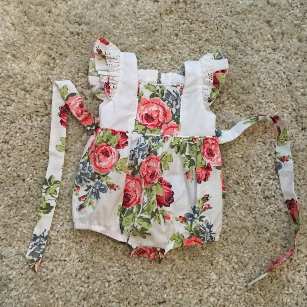 Floral Pinafore Bubble